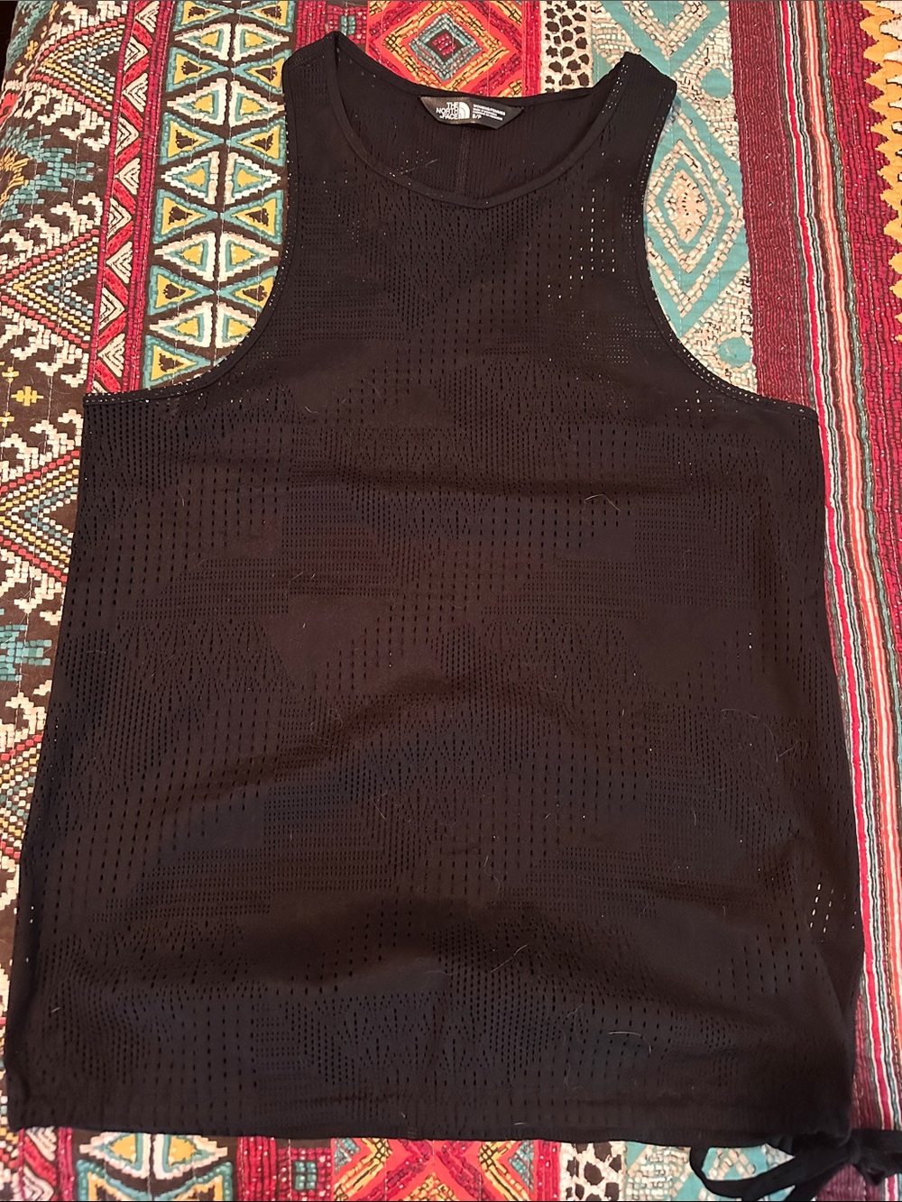 The North Face Decorative Mesh Tank Top w/Tie at Hip, Small